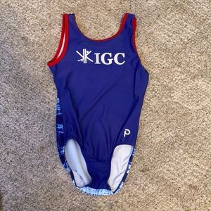 International Gymnastics Camp Plum Leotard